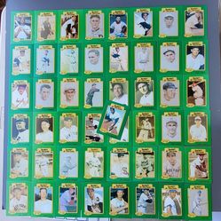⚾️ 1987 Hygrade Baseball's All-Time Greats Set