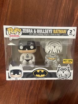 Zebra And Bullseye Batman Funko Pop