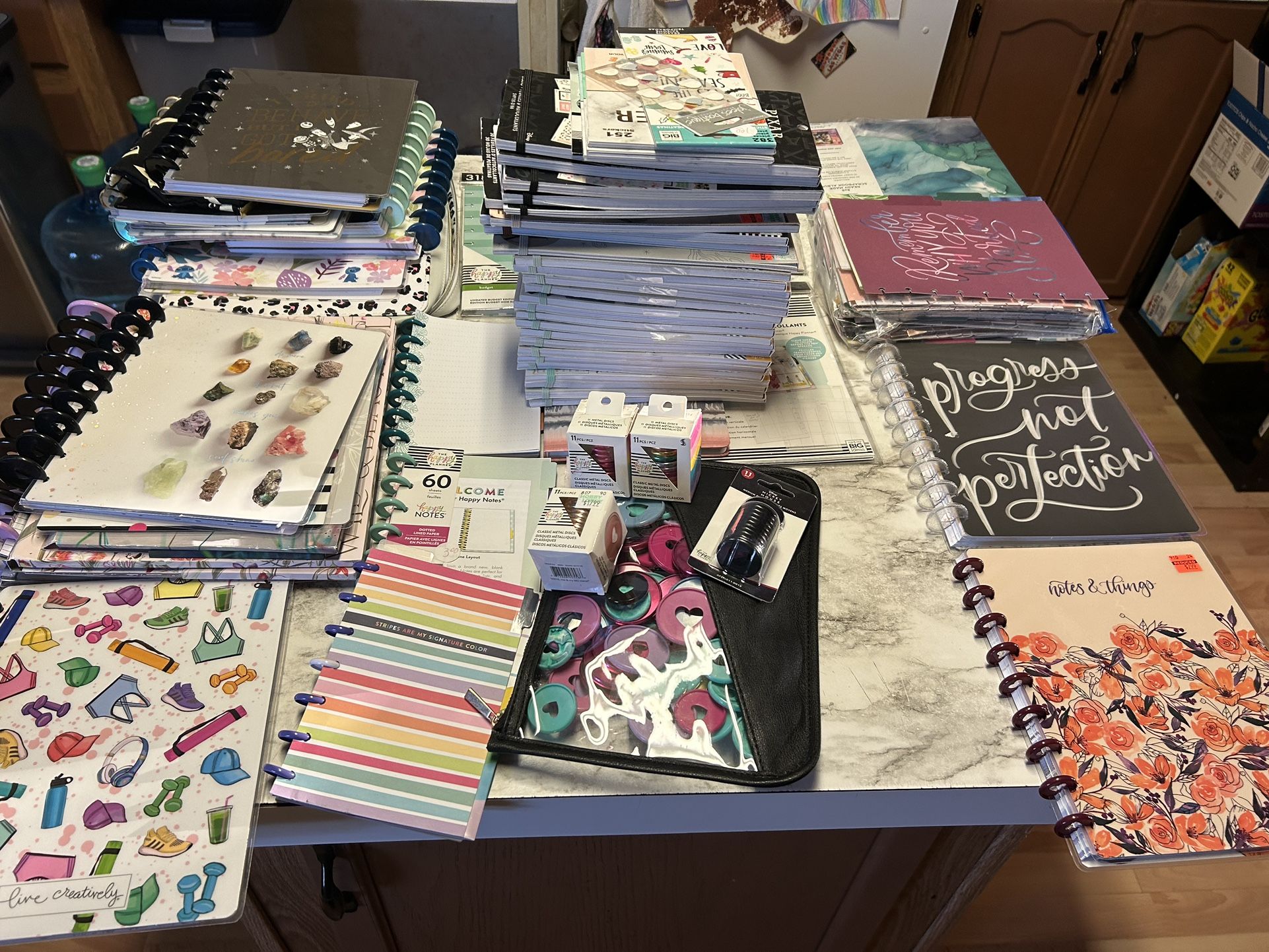 Huge Happy Planner DESTASH - Happy Planner, Sticker Books, Jack Skelington, Lilo And Stitch, Stitch, Halloween, Hocus Pocus,
