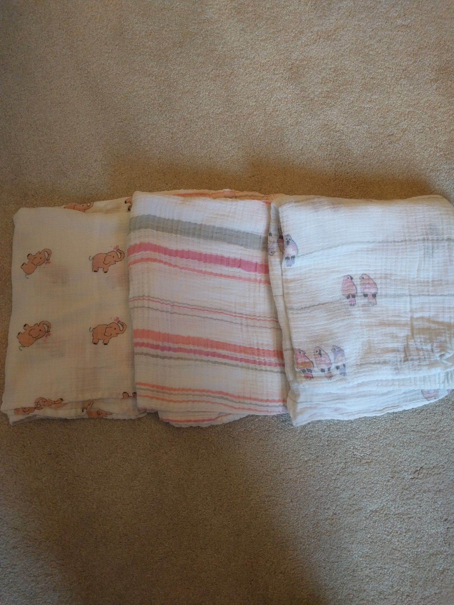 Set of 3 Aden Muslim Swaddles