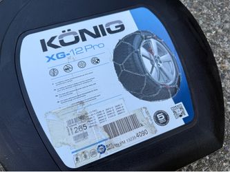 Konig XG-12 Pro Tire Snow Chains No. 265