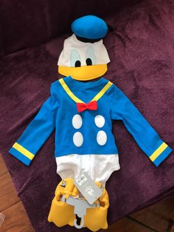 Size 18-24 months Donald Duck Disney baby costume