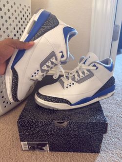 Air Jordan 3 Retro Racer Blue - Size 11 - With Box