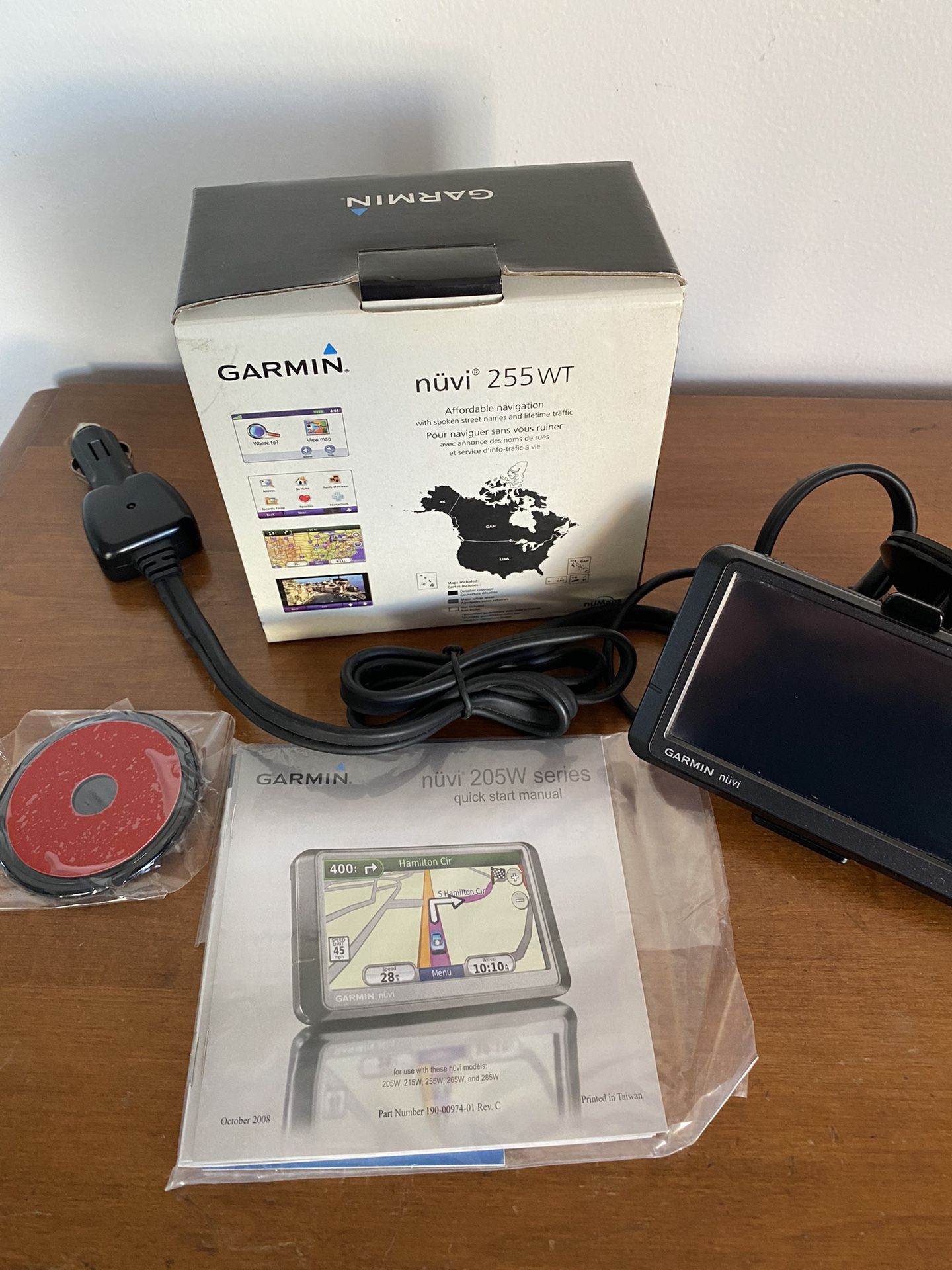 Garmin Nuvi 255wt Navigation Unit