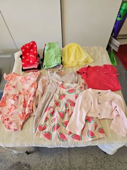 Baby girl 15  piece clothes bundle