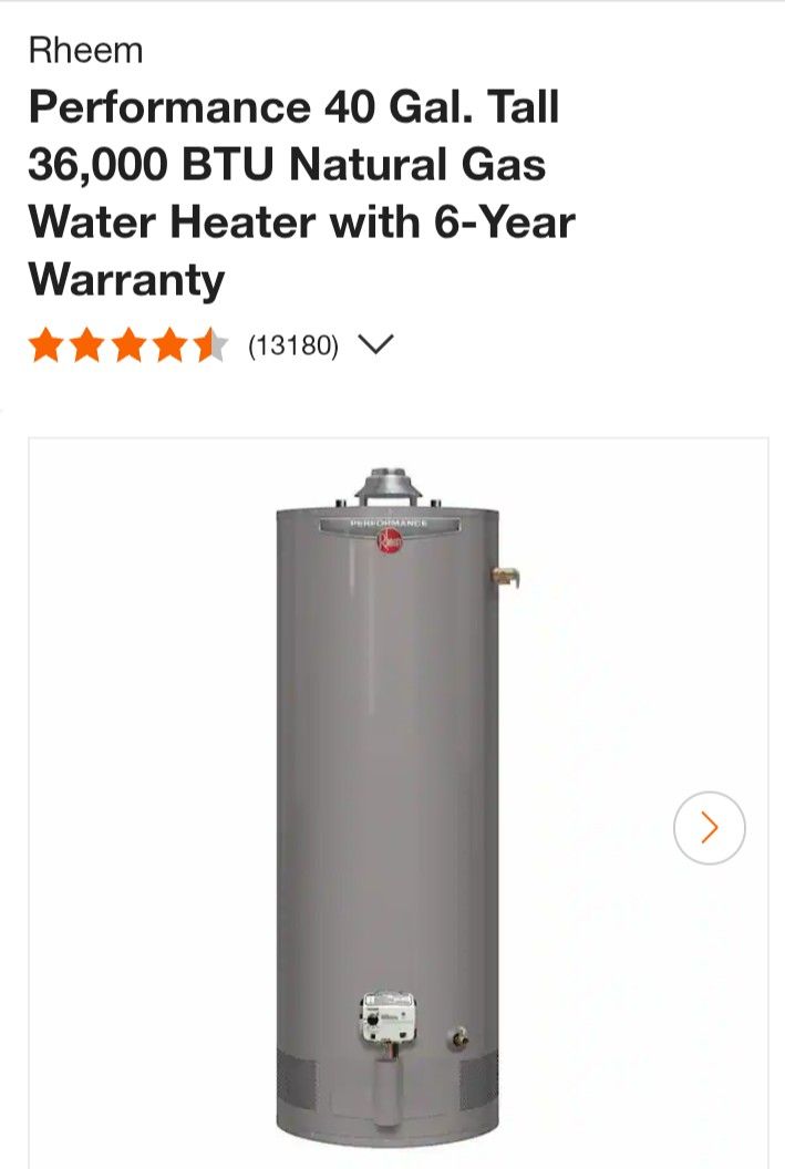 Gas - Water Heater