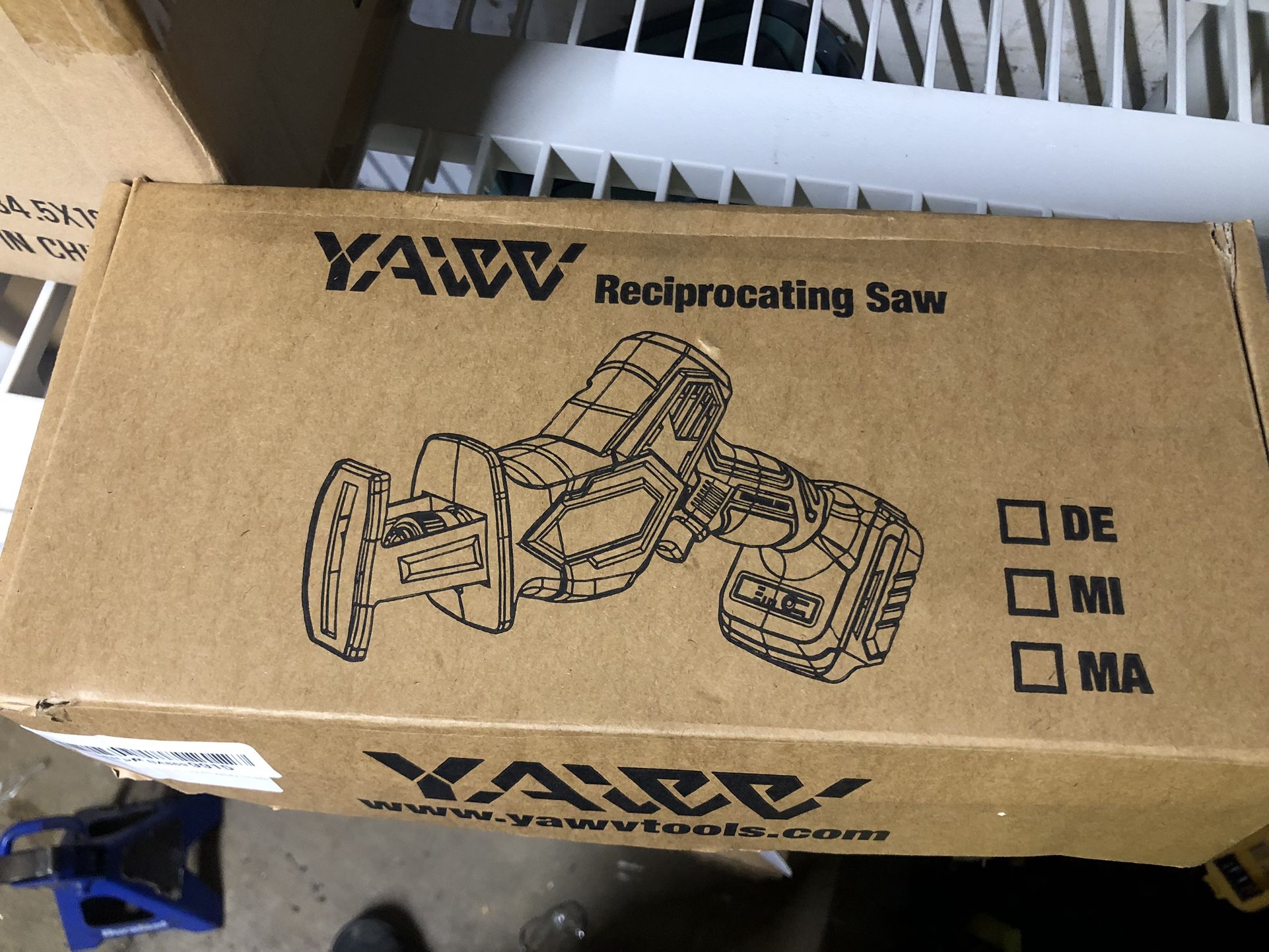 Reciprocating Saw And Cordless Drill