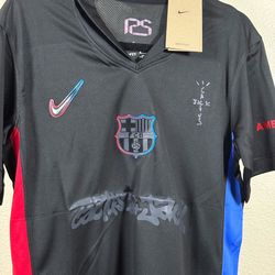 Barcelona x Travis Scott Lamine Yamal Jersey