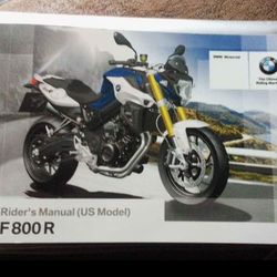 2015 BMW F800R Motorcycle 