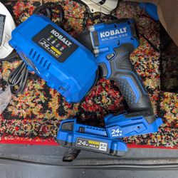 Kobalt Impact Drill w/ 2ah Battery & Charger