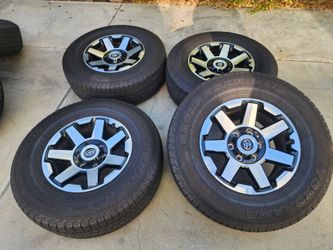 2024 17" Toyota 4runner TRD Wheels Rims Tires Tacoma Tundra SEQUOIA FJ