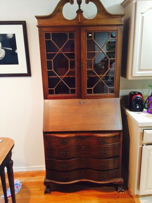Northwestern cabinet company antique secretary desk