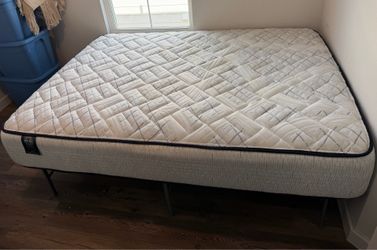 Queen Sized Mattress and Frame