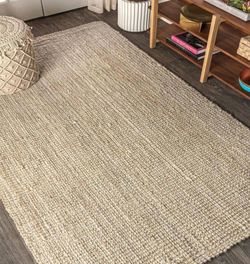 Jute rug 5’x8’