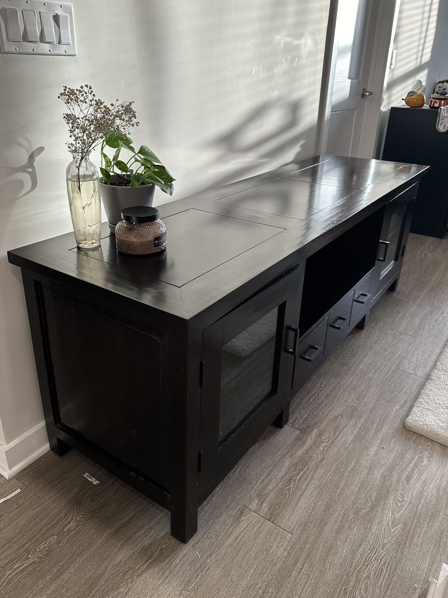 TV Console Table For Sale 