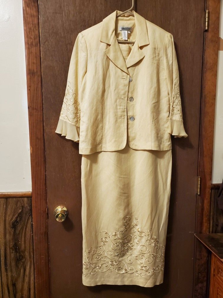 Ladies Dress Yellow