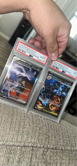 Pokemon Mewtwo and Charizard PSA