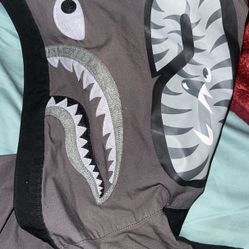 Bape Button Up Hoodie