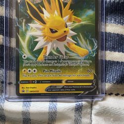 Jolteon V Card 
