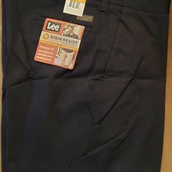 NEW Men's Black Lee Pants 38x29