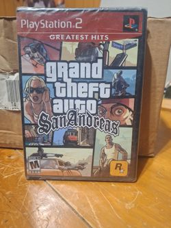 GTA: San Andreas – PS2 – Factory Sealed (Minor Wear)