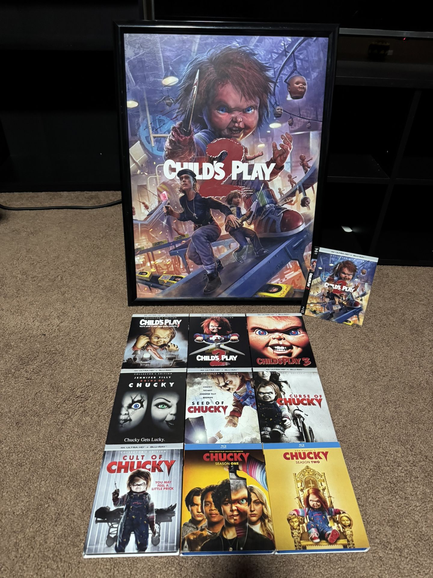 Chucky/ Child’s Play 4K/ Blu-Ray Movie/TV show Bundle