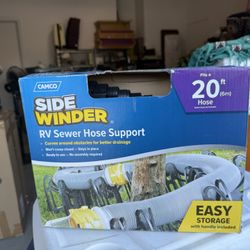 Camco Sidewinder RV Sewer Hose Support For 20 Foot Hose