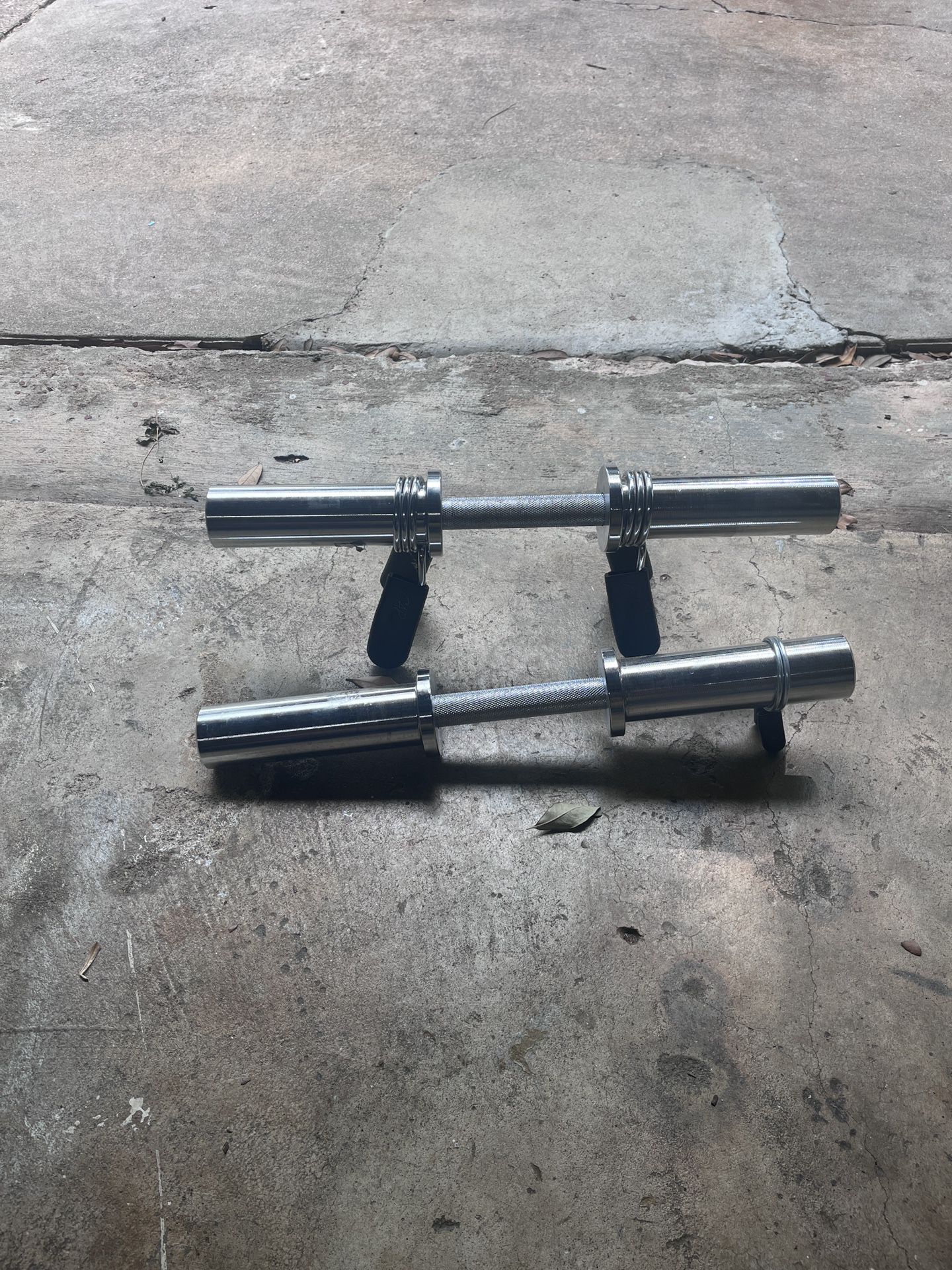 Olympic Dumbbell handle Set