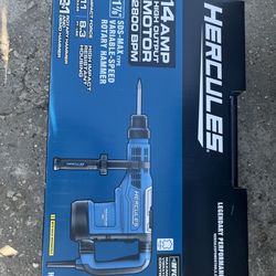 Hercules Rotary Hammer and Demo Hammer