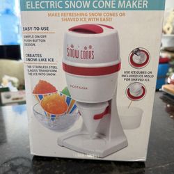 Nostalgia ICESHVR2RED Electric Snow Cone Maker