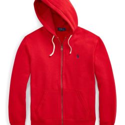 red polo jacket 
