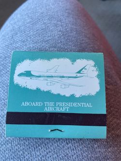 Collectable Air Force One Matchbox