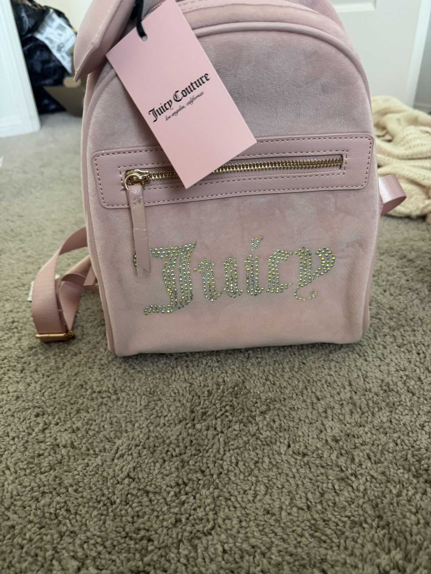 Juicy Couture Pink Backpack