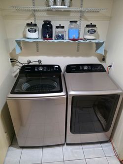 Samsung washer and dryer set