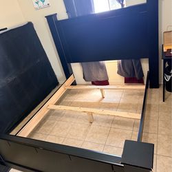 Queen size bed frame