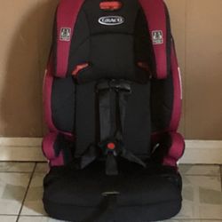 LIKE NEW PINK AND BLACK GRACO TRANZITIONS ALL IN ONE CONVERTIBLE CAR SEAT 3 IN 1
