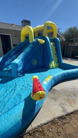 Water jumper slide