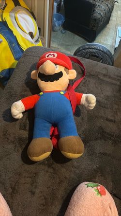 Super Mario Plush Backpack