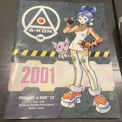 2001 Project A-Kon 12 Program Book