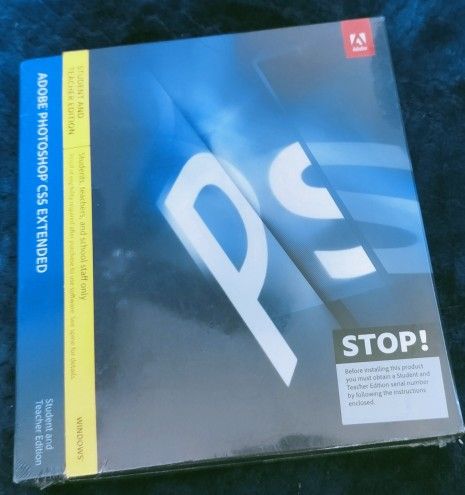 New Adobe PhotoShop CS5 - DVD $175