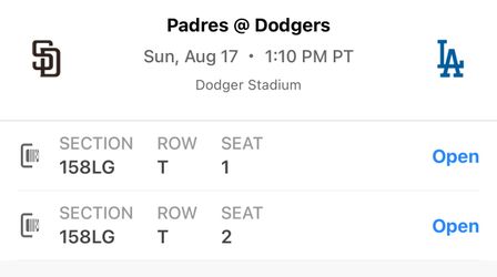 Padres @ Dodgers Today Sunday The 17th 