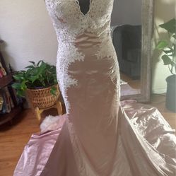 Hebeos Mermaid Dress Size Small