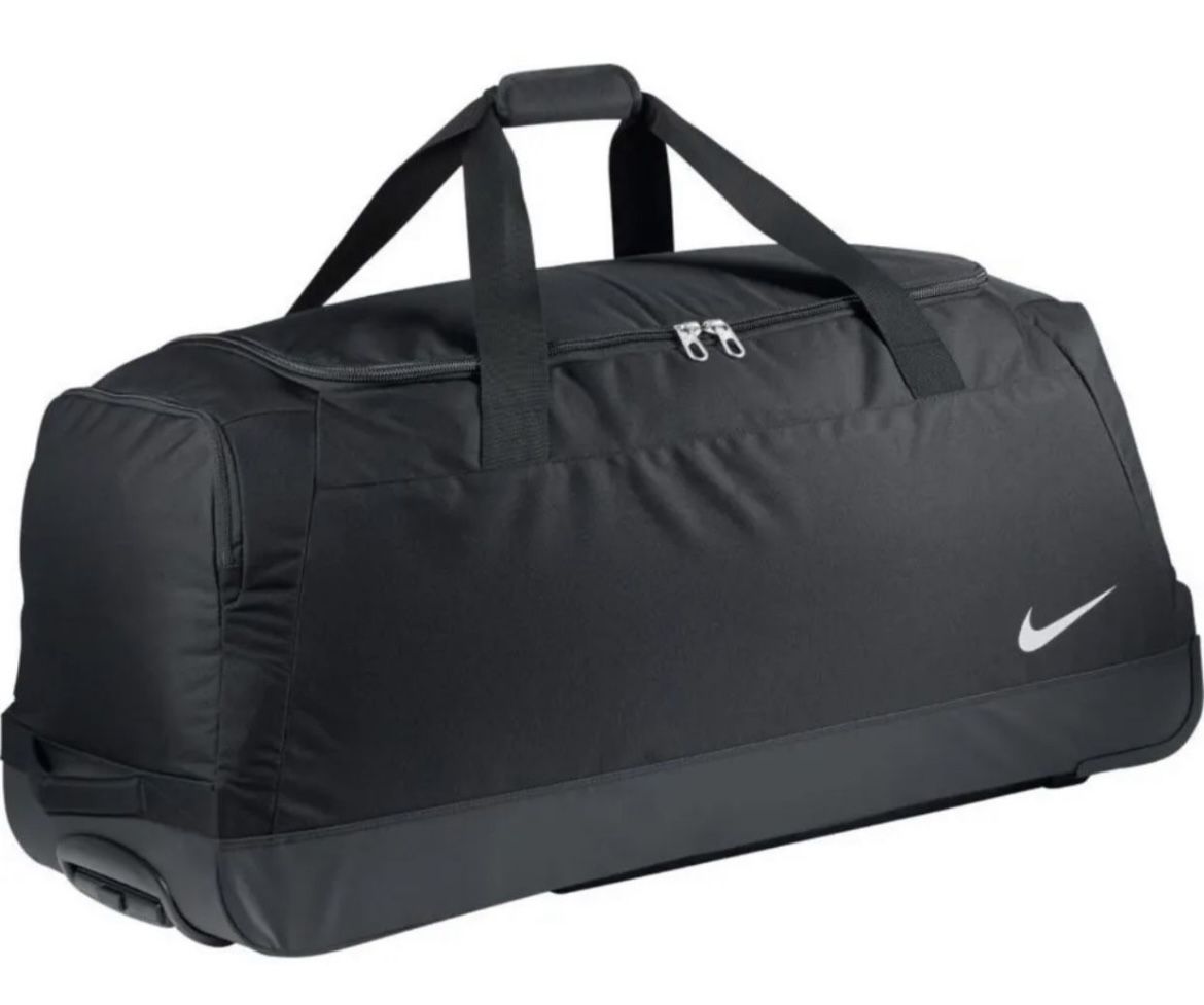 Nike Football Club Team Roller Duffle Bag Luggage PBZ389-001 Soccer Baseball