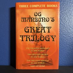 Og Mandino’s Great Trilogy - Hardcover (2001, 7th Edition) The Greatest Salesman