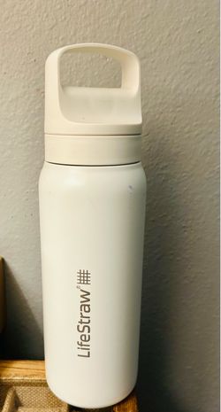 LifeStraw 24 oz / 700 mL Insulated Water Filter Bottle – Like New