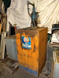 RPM 40 ga. Oil Tank w/ Gilsen Pump. 