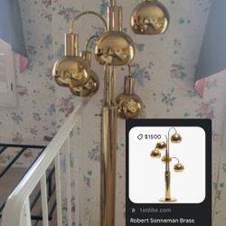 Robert sonneman vintage Waterfall lamp 