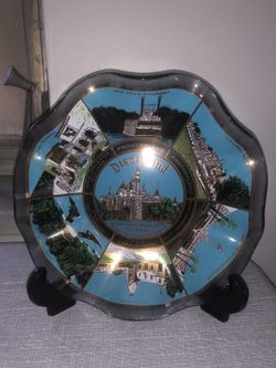 Vintage 70s Disneyland Souvenir plate/Candy bowl- Sleeping Beauty’s Castle