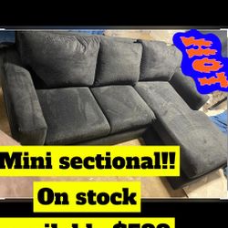 Mini Sectional Available Today 