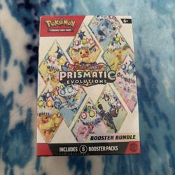 Prismatic Evolution booster bundle 